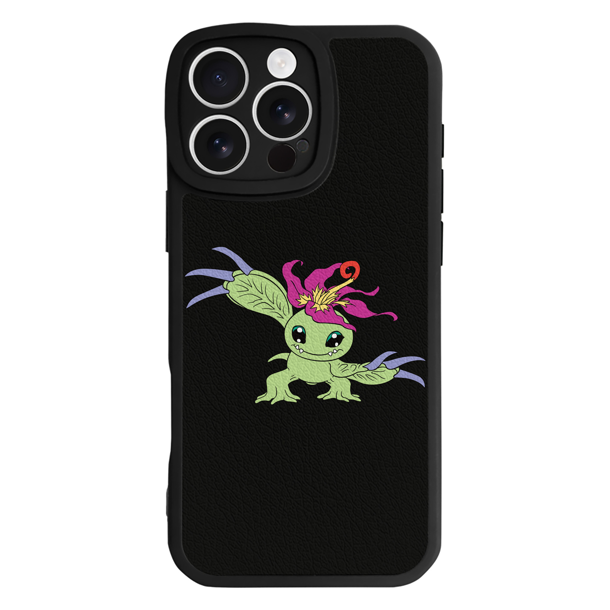 （画像用） Digimon デジタルモンスター/デジモン 【iPhone 16シリーズ対応】シリコンスマホケース（レザー調） 材質：シリコン